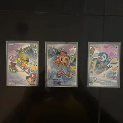 Pokemon 2026 First Partner Illustration Collection Series 1 Promos Sinnoh 40-42 - Image 1