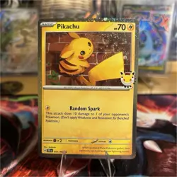 Pokemon Pikachu 051/162 SV05: Temporal Forces Stamped Promo Holo 70HP English - Image 1