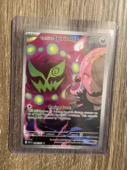 Pokemon TCG Ascended Heroes Cynthia’s Spiritomb Illustration Rare 244/217 - Image 1