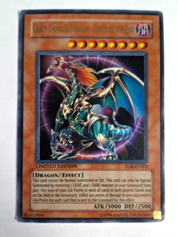 Chaos Emperor Dragon - Envoy of the End TLM-ENSE2 Yu-Gi-Oh! Limited Ultra HP/DMG - Image 2