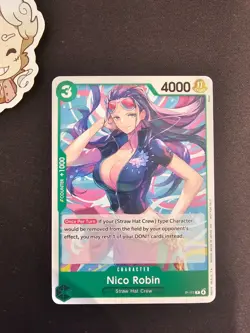 P-111 Nico Robin Promo - One Piece Card Game TCG - Heroines Battle Pack English - Image 1