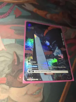 Union Arena Solo Leveling - Igris R* Rare Alternate Art SLG-1-028 - Image 2