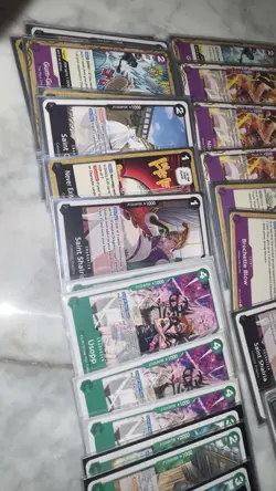 One Piece TCG Bulk Lot - Uncommon Deck + Sleeves & Box 50+ Cards Clean,OP12/OP05 - Image 2