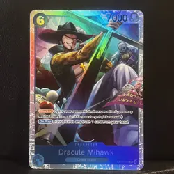 Dracule Mihawk OP09-048 Reprint SR ONE PIECE Tcg Card Game NM Blue - Image 1