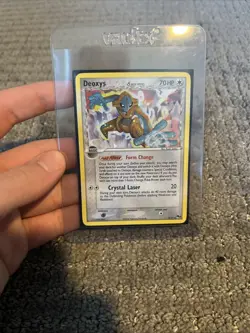 Pokemon Deoxys Holo Rare Card 2/17 Delta Species, Pop Series 4 - Image 1