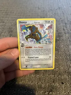 Pokemon Deoxys Holo Rare Card 2/17 Delta Species, Pop Series 4 - Image 2