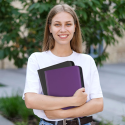 Premium 9-Pocket Card Binder for 360 Cards - Purple TCG Collection Holder - Image 5