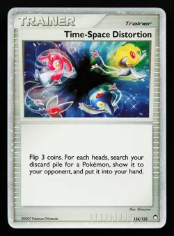Time-Space Distortion 124/123 Holo Rare Mysterious Treasures Pokemon Card - Image 1