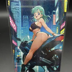 Bulma Anime Waifu Card Doujin ACG Goddess Holo - Image 1