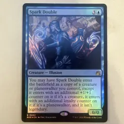 Magic MTG - Spark Double **Foil** Ravnica Remastered Near Mint & Unplayed Rare - Image 1