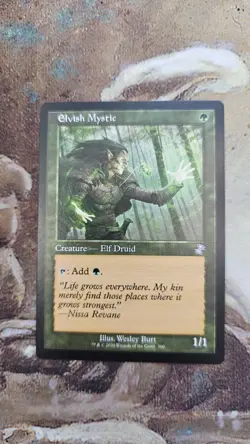 Elvish Mystic Time Spiral: Remastered Regular Rare - Image 1