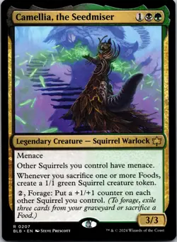 Camellia, the Seedmiser R Bloomburrow 207 NM - Image 1