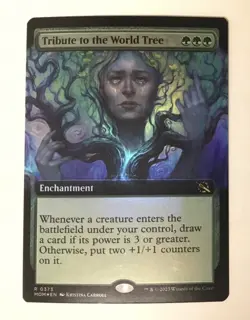 Tribute to the World Tree (Extended Art) March of the Machine Foil - Image 1