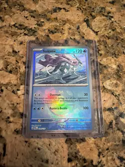 Suicune 024/131 (Master Ball Pattern) Pokemon Prismatic Evolutions NM - Image 1