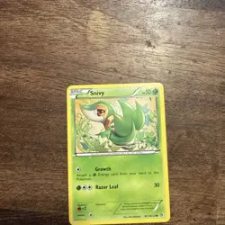 Snivy RC1/RC25 Legendary Treasures Radiant Collection 2013 Pokemon Card VLP/NM - Image 1