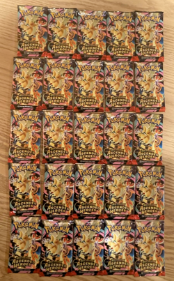 Pokemon TCG Ascended Heroes Booster Pack lot x25 New Sealed with Free Shipping - Image 1