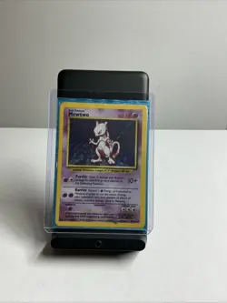 Mewtwo 10/102 Pokemon TCG 1999 Base Set Holo Unlimited Rare - Image 1
