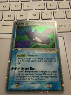 Kyogre ex 95/100 EX Crystal Guardians Ultra Rare Holo Pokemon TCG - Image 4