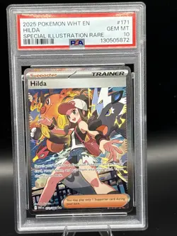 Pokemon TCG - Hilda - 171/086 - White Flare - Special Illustration Rare -PSA 10 - Image 1