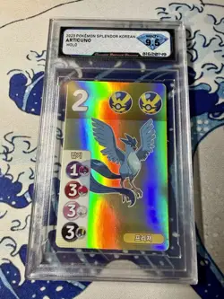2023 Pokemon Splendor Korean Articuno Rainbow Foil Holo DSG 9.5 MINT+ RARE ✨ - Image 1