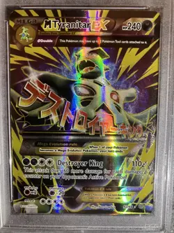 Pokemon TCG PSA 9 M Tyranitar EX 92/98 - XY - Ancient Origins - Image 3