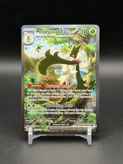 Pokemon Meowscarada ex 256/193 SIR Paldea Evolved Holo - Image 1