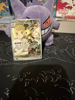 Pokemon TCG Lillie's Ribombee 164/159 Illustration Rare Holo Mint/NM - Image 1