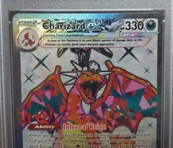 Pokemon TCG: Ultra Rare Charizard ex 215/197, Obsidian Flames - PSA 9 Mint - Image 3