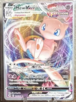 MEW VMAX 114/264 2023 Pokemon World Championships Fusion Strike Variant English - Image 1