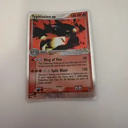 Typhlosion ex 99/100 Pokemon TCG Rare Holo Expedition - Image 1