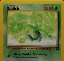 Pokemon TCG Team Rocket Set ODDISH 63/82 MINT - Image 2