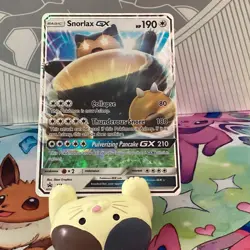 Pokemon Snorlax GX SM05 SM Promo - Image 1