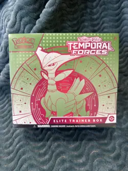 Pokemon Temporal Forces Elite Trainer Box Iron Leaves ETB NEW - Image 1