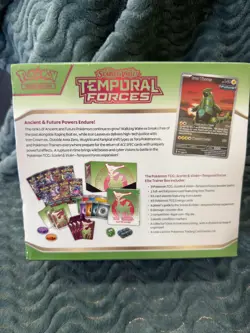 Pokemon Temporal Forces Elite Trainer Box Iron Leaves ETB NEW - Image 5