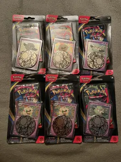 6x Pokemon TCG Phantasmal Flames Checklane Blisters Pack Factory Sealed - Image 1