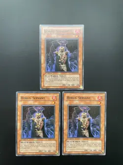 Yugioh Horus' Servant SOD-EN016 Common 1st Edition MP/HP X3 - Image 1