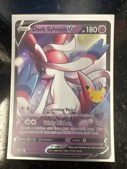 Dark Sylveon V SWSH134 SWSH: Sword & Shield Promo Cards Holo - Image 1