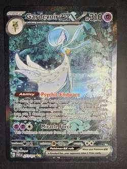 Pokemon Gardevoir EX TCG Special Illustration Card Paldean Fates 233/091 - Image 1