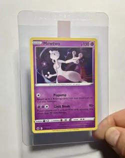 Mewtwo 059/159 (LP) Holo Rare Sword & Shield: Crown Zenith 2023 Pokemon Card - Image 4