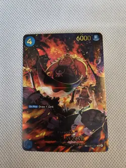 Edward Weevil SP R EB01-023 THE AZURE SEA'S SEVEN ONE PIECE Card ENGLISH OP14 - Image 1