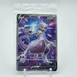 Mewtwo V - SWSH229 - Black Star Promo - Pokemon Card - SEALED - LP - Image 1