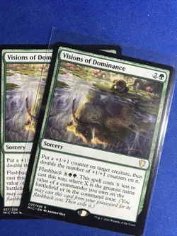 Visions of Dominance MTG Magic Innistrad Midnight Hunt x1 IN HAND SHIPS NOW! - Image 2