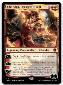 FOIL Chandra, Dressed to Kill #148 Innistrad Remastered - Image 1
