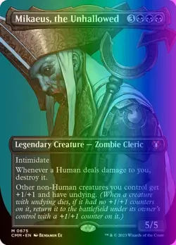 MTG Mikaeus, the Unhallowed (675/) Commander Masters FOIL NM - Image 1