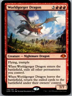 Worldgorger Dragon M Dominaria Remastered 148 NM Normal - Image 1