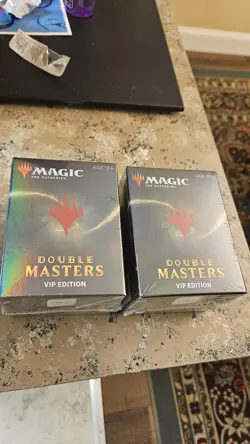 Magic The Gathering 2020 Double Masters VIP Booster Pack Box Factory sealed - Image 1