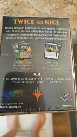 Magic The Gathering 2020 Double Masters VIP Booster Pack Box Factory sealed - Image 4