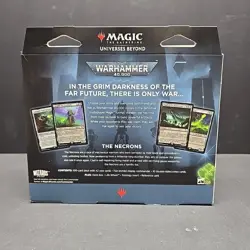 MTG Universes Beyond Warhammer 40K Necron Dynasties Commander Deck – NewSealed - Image 3