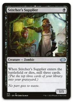 Stitcher's Supplier (472) #472 (LP) Jumpstart 2022 J22 Magic MTG - Image 1