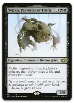 Seizan, Perverter of Truth #463 (LP) Jumpstart 2022 J22 Magic MTG - Image 1